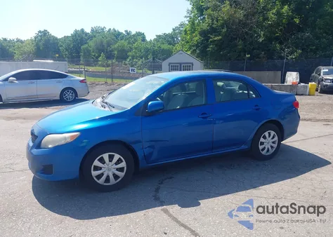 2009 Toyota Corolla S/Le/Xle z USA, uszkodzony, nr VIN 1NXBU40E49Z007387